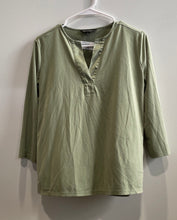 Load image into Gallery viewer, Banana Republic Womens Green 3/4 Sleeve Pullover Blouse Top Size XS