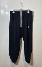 Load image into Gallery viewer, Playboy By Pacsun Adult Black Elastic Waist Drawstring Sweatpants Size Small