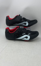 Load image into Gallery viewer, Peloton Mens Black Red 3 Bolt Adjustable Strap Cycling Shoes Size EUR 47