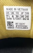 Load image into Gallery viewer, Adidas Womens Falcon CG6247 Gold Metallic Lace-Up Sneaker Shoes Size 7.5