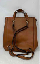 Load image into Gallery viewer, Ecosusi Womens Brown Adjustable Strap Top Handle Shoulder Backpack