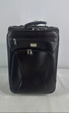 Load image into Gallery viewer, Yukdragon Unisex Brown Snakeskin Pattern Faux Leather Exotic Travel Suitcase