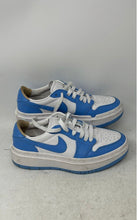 Load image into Gallery viewer, Nike Womens Air Jordan 1 Elevate Low White Blue Lace-Up Sneaker Shoes Size 6