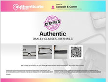 Load image into Gallery viewer, Authentic Oakley Women's Black Light Grey Dark Havana Glasses
