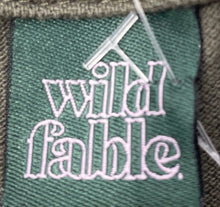 Load image into Gallery viewer, Wild Fable Womens Olive Green Short Sleeve Cropped Polo Shirt Size Large