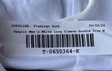 Load image into Gallery viewer, Original Penguin Mens White Long Sleeve Graphic Pullover Hoodie Size Medium