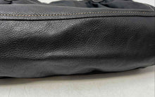 Load image into Gallery viewer, Nine West Womens Black Faux Leather Braided Handles Inner Pocket Satchel Handbag