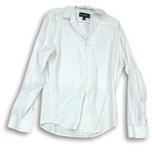 Load image into Gallery viewer, Beverly Hills Polo Club Mens White Pink Geometric Button-Up Shirt Size L
