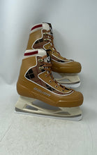 Load image into Gallery viewer, Bauer Unisex Chamonix Brown Lace-Up Recreational Ice Skates Size 6