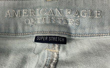 Load image into Gallery viewer, American Eagle Outfitters Womens Blue Super Stretch Skinny Leg Jeans Size 12
