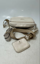 Load image into Gallery viewer, Kate Spade New York Womens White Brown Detachable Strap Crossbody Purse