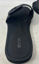 Load image into Gallery viewer, Michael Kors Womens Wade Black Open Toe Slip-On Slide Sandals Size 11M