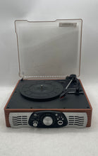 Load image into Gallery viewer, 1byone Black Headphone Jack 3-Speed Stereo Belt Drive Turntable Not Tested