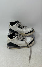 Load image into Gallery viewer, Nike Kids Air Jordan 3 Retro DM0968-106 White Black Sneaker Shoes Size 10C