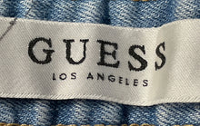 Load image into Gallery viewer, Guess Mens Blue Denim 5-Pocket Design Light Wash Tapered Jeans Size 36x32