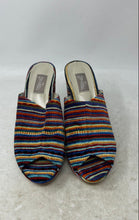 Load image into Gallery viewer, Grattia By Garces Womens Multicolor Slip-On Peep Toe Platform Heels Size 36