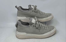 Load image into Gallery viewer, Steve Madden Mens Perla Light Gray Leather Lace-Up Sneaker Shoes Size 9.5M