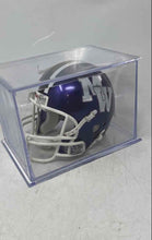 Load image into Gallery viewer, Riddell Purple White Northwestern University Wildcats Speed Mini Football Helmet