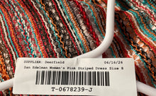 Load image into Gallery viewer, Sam Edelman Womens Pink Striped Sleeveless Spaghetti Strap Maxi Dress Size 8