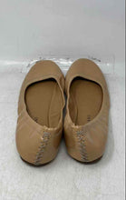Load image into Gallery viewer, Lucky Brand Womens Beige Patent Leather Round Toe Slip-On Ballet Flats Size 8.5M