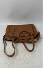 Load image into Gallery viewer, Wise Owl Womens Brown Leather Adjustable Strap Outer Zip Pockets Crossbody Bag