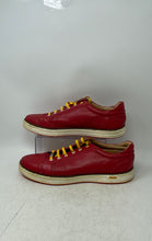Load image into Gallery viewer, Royal Albartross Mens The Club Forato Red Leather Sneaker Shoes Size 13