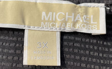 Load image into Gallery viewer, Michael Kors Womens Black Long Sleeve Casual Blouse Top Size 3X