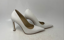 Load image into Gallery viewer, Michael Kors Womens Amara White Leather Pointed Toe Pump Heels Size 8M