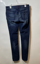 Load image into Gallery viewer, Guess Womens Blue Denim Dark Wash Mid-Rise Sarah Fit Skinny Leg Jeans Size 30