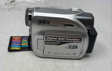 Load image into Gallery viewer, JVC GR-D372U Silver 32x Optical Zoom MiniDV Digital Video Camera Not Tested