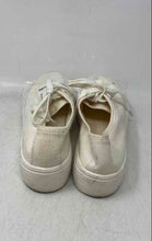 Load image into Gallery viewer, A New Day Womens White Lace-Up Low Top Round Toe Sneaker Shoes Size 7.5