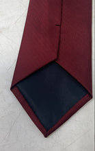 Load image into Gallery viewer, Banana Republic Mens Burgundy Keeper Loop Adjustable Formal Pointed Tie One Size