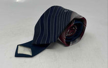 Load image into Gallery viewer, Christian Dior Mens Multicolor Striped Adjustable Pointed Tie One Size