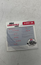 Load image into Gallery viewer, EA Sports Soundtrack Basketball NBA Livestyle 2003 Video Game CD Not Tested