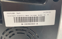 Load image into Gallery viewer, Cuisinart Model No MG-100 Silver Black Electric Meat Grinder Not Tested