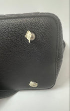 Load image into Gallery viewer, Verano Hill Womens Brittany Black Faux Leather Croc Flap Everyday Tote Purse