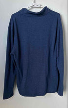 Load image into Gallery viewer, Van Heusen Mens Blue Classic Fit Long Sleeve 1/4 Zip Pullover Sweater Size M