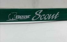 Load image into Gallery viewer, Bear Archery Youth Green Adjustable Draw Weights Scout 33" Compound Bow