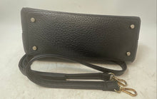 Load image into Gallery viewer, Kate Spade New York Womens Cream Black Leather Shoulder Strap Satchel Handbag