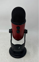Load image into Gallery viewer, Blue Yeti Red Black Multi-Pattern Professional USB Condenser Microphone Untested