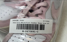 Load image into Gallery viewer, Nike Girls Court Borough Low Recraft DV5456-105 White Pink Sneaker Shoes Sz 4.5Y