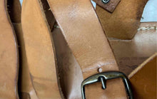 Load image into Gallery viewer, Gianluca L'Artigiano Del Cuoio Womens Brown Leather Strappy Sandals Size EUR 43
