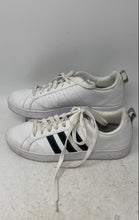 Load image into Gallery viewer, Adidas Womens VS Advantage F36746 White Black Leather Lace-Up Sneaker Shoes Sz 8