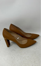 Load image into Gallery viewer, Marc New York Womens Brown Pointed Toe Slip-On Block Pump Heels Size 8.5M