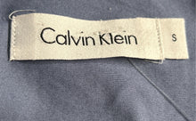 Load image into Gallery viewer, Calvin Klein Mens Blue Long Sleeve Collared Button-Up Shirt Size Small