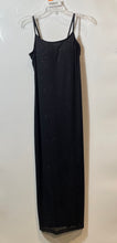 Load image into Gallery viewer, Byer Too Womens Black Sparkle Sleeveless Scoop Neck Maxi Dress Size Medium