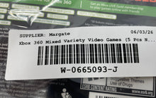 Load image into Gallery viewer, Lot Of 5 Pcs Microsoft Xbox 360 Mixed Variety Action & Adventure Video Games