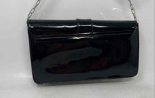 Load image into Gallery viewer, Ann Taylor Loft Womens Black Leather Chain Strap Inner Pocket Shoulder Purse