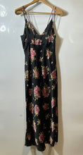 Load image into Gallery viewer, Zara Womens Multicolor Floral Spaghetti Strap V-Neck Long Maxi Dress Size XS