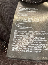 Load image into Gallery viewer, Divided By H&M Womens Black Glitter Sleeveless Spaghetti Strap Mini Dress Size 8